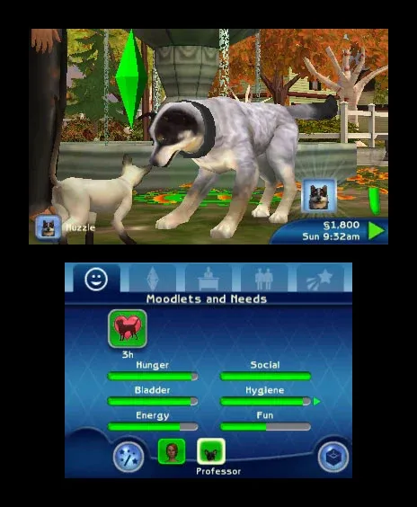 Backdrop artwork for The Sims 3: Pets