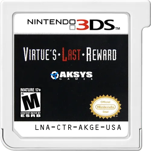 Zero Escape: Virtue's Last Reward cart