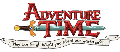 Adventure Time: Hey Ice King! Why'd You Steal Our Garbage?!! logo