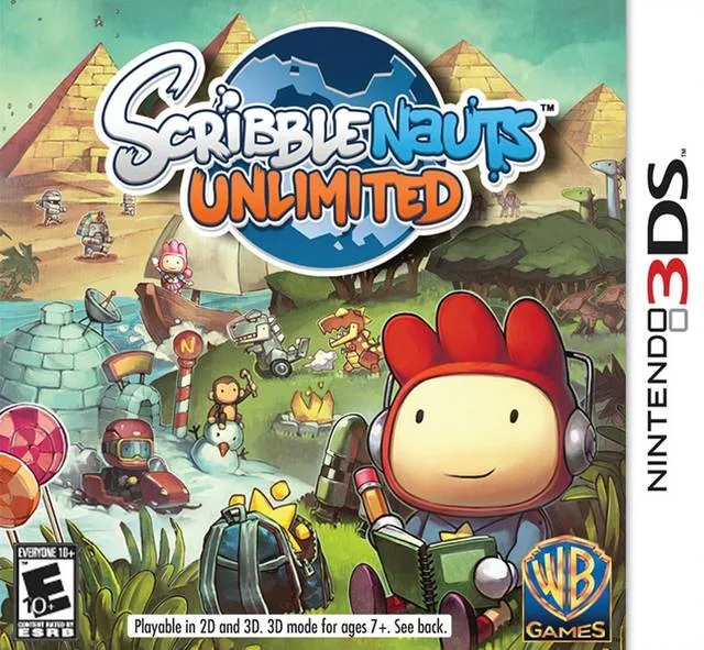 Scribblenauts Unlimited box art