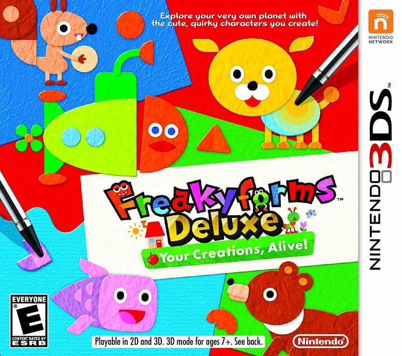 Freakyforms Deluxe: Your Creations, Alive! box art