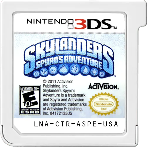 Skylanders: Spyro's Adventure cart