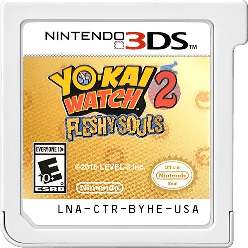 Yo-Kai Watch 2: Fleshy Souls cart