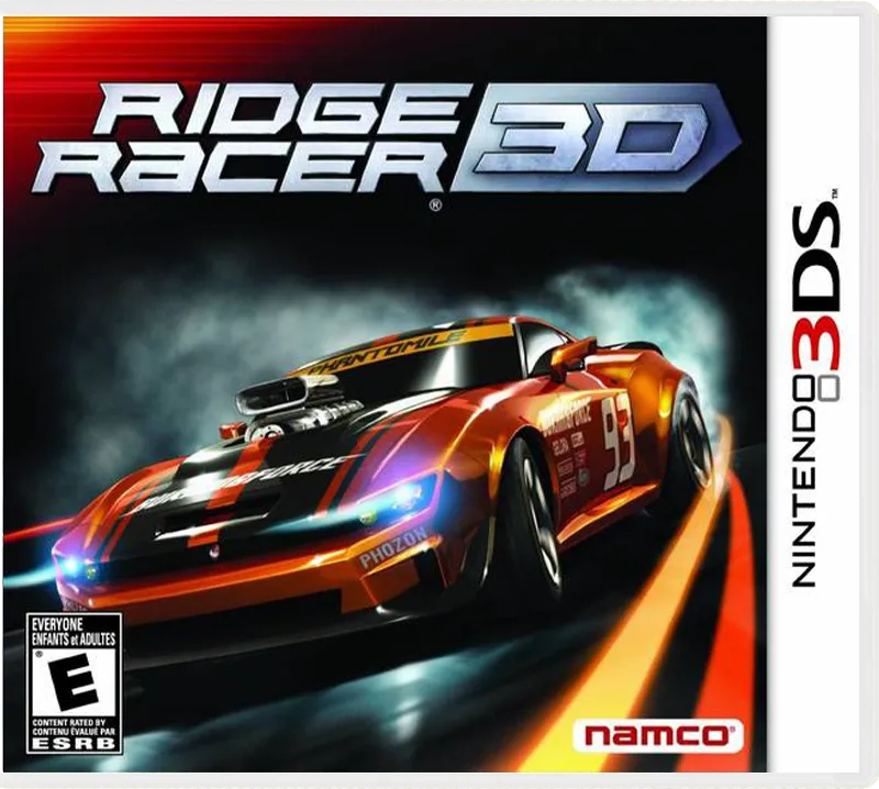 Ridge Racer 3D box art