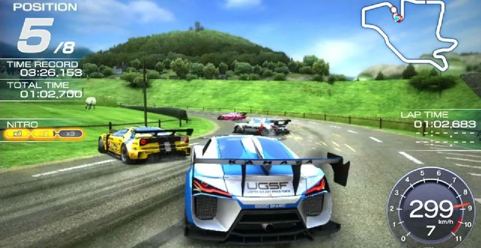 Ridge Racer 3D screenshot