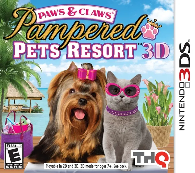 Paws & Claws: Pampered Pets Resort 3D box art