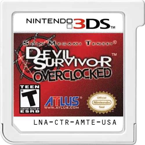 Shin Megami Tensei: Devil Survivor Overclocked cart