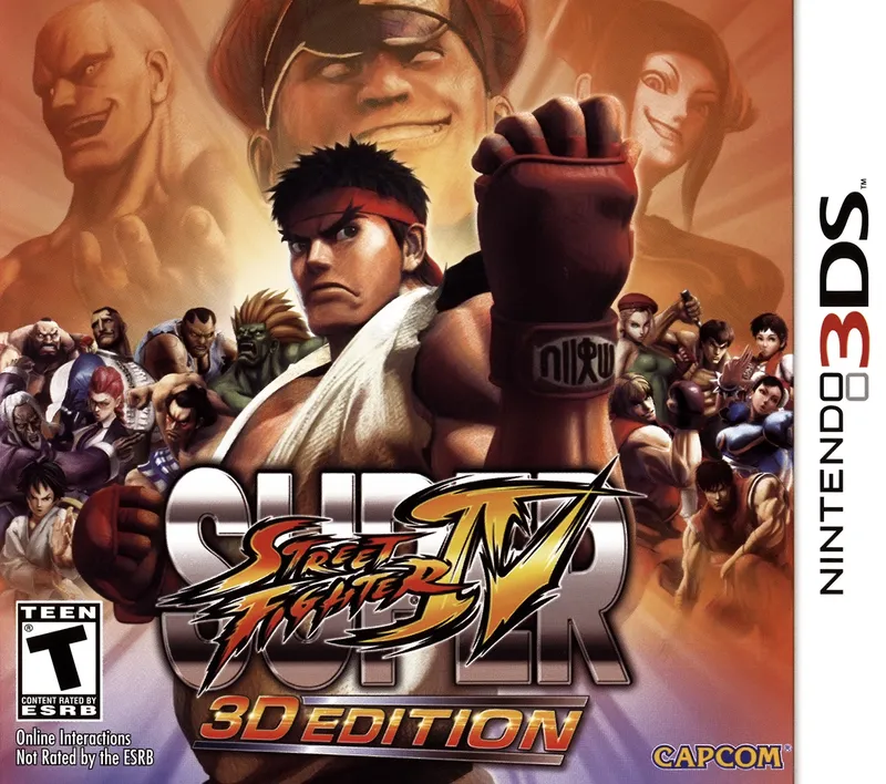 Super Street Fighter IV: 3D Edition box art