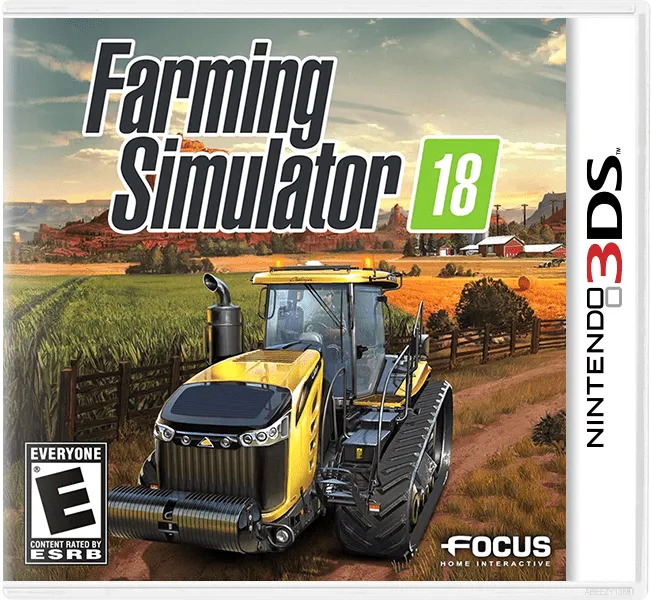 Farming Simulator 18 box art
