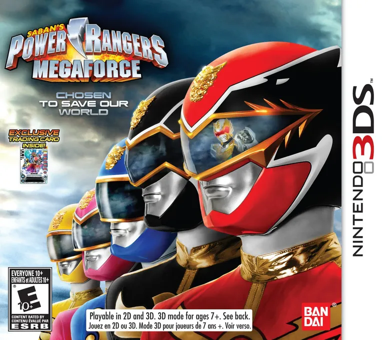 Power Rangers Megaforce box art
