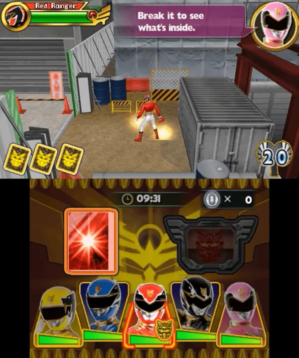 Power Rangers Megaforce screenshot