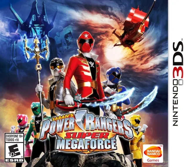 Power Rangers Super Megaforce box art