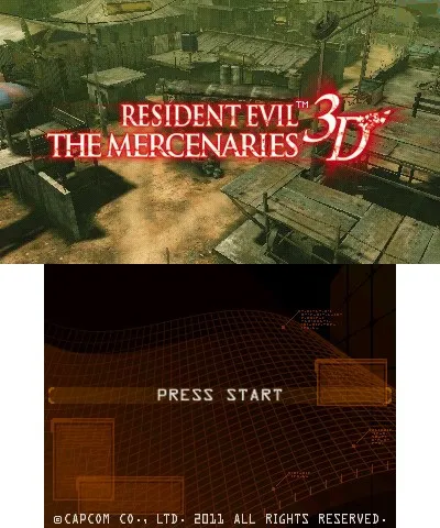 Resident Evil: The Mercenaries 3D screenshot