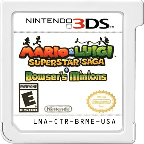Mario & Luigi: Superstar Saga + Bowser's Minions cart