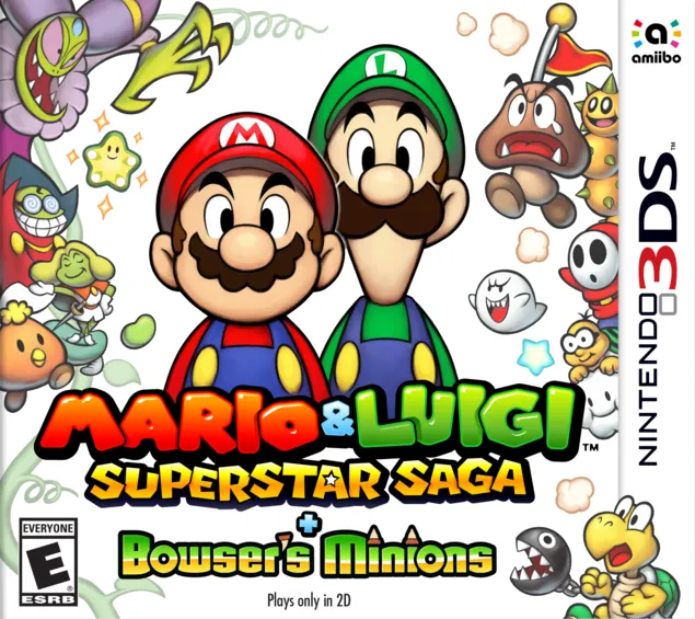 Mario & Luigi: Superstar Saga + Bowser's Minions box art
