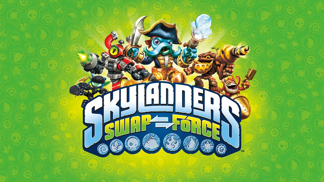 Backdrop artwork for Skylanders: Swap Force