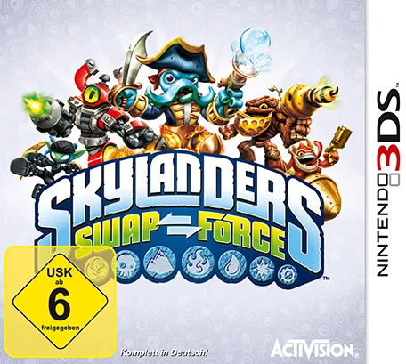 Skylanders: Swap Force box art