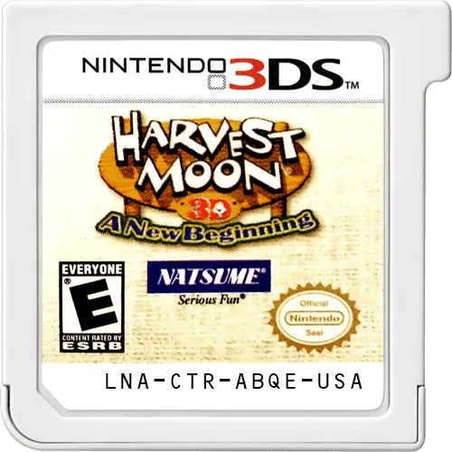 Harvest Moon 3D: A New Beginning cart