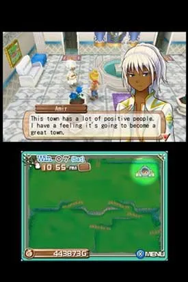 Backdrop artwork for Harvest Moon 3D: A New Beginning