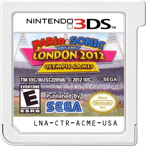 Mario & Sonic at the London 2012 Olympic Games cart