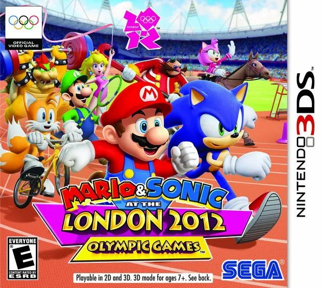 Mario & Sonic at the London 2012 Olympic Games box art
