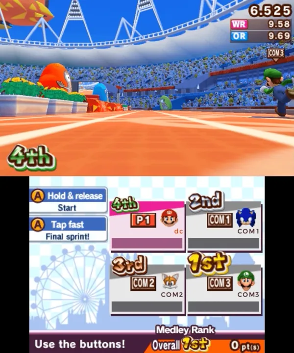 Mario & Sonic at the London 2012 Olympic Games screenshot