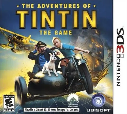 The Adventures of Tintin: The Game box art
