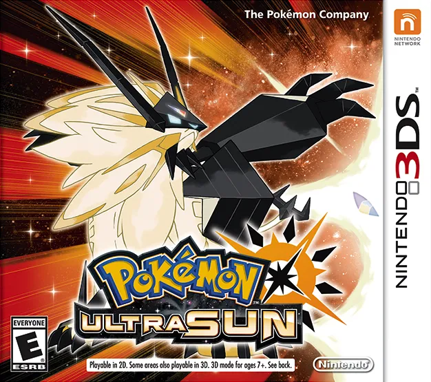 Pokemon Ultra Sun box art