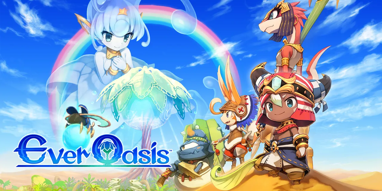 Backdrop artwork for Ever Oasis