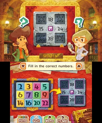 Layton's Mystery Journey: Katrielle and the Millionaires' Conspiracy screenshot