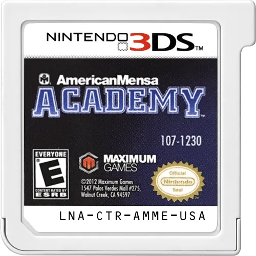 American Mensa Academy cart