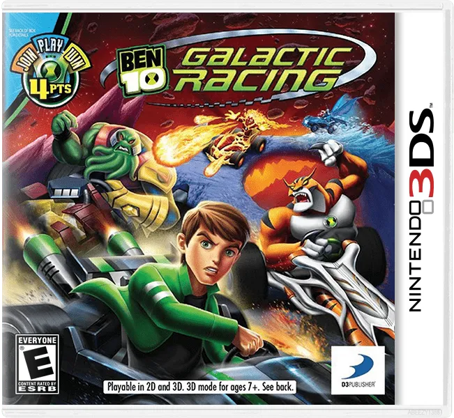 Ben 10: Galactic Racing box art