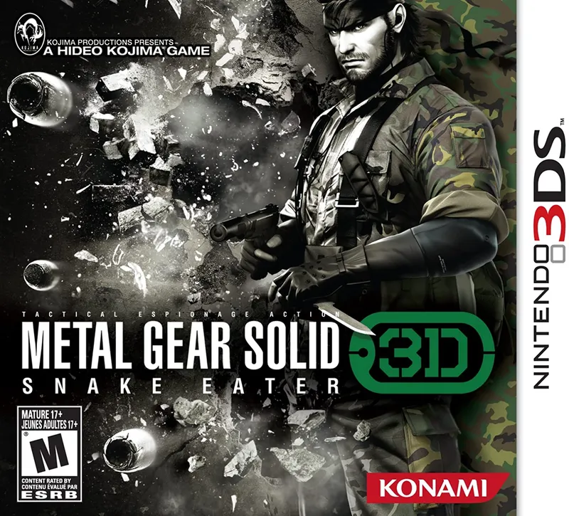 Metal Gear Solid 3D: Snake Eater box art