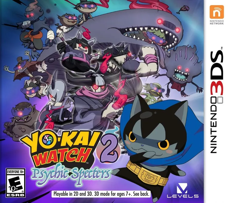 Yo-kai Watch 2: Psychic Specters box art