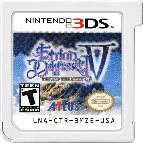 Etrian Odyssey V: Beyond the Myth cart
