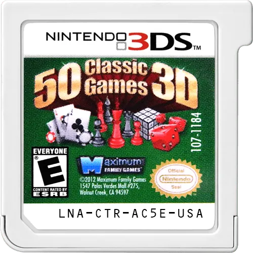 50 Classic Games 3D cart