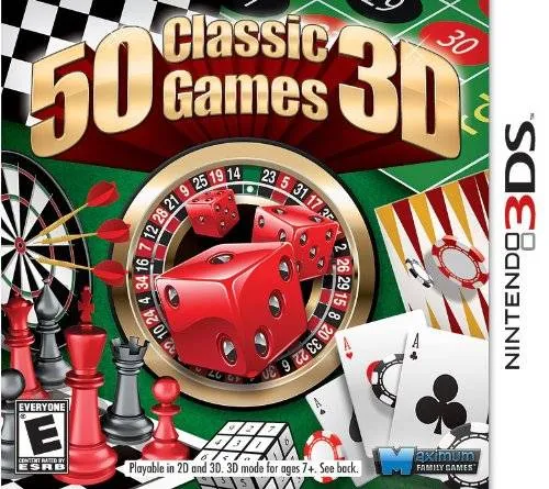 50 Classic Games 3D box art