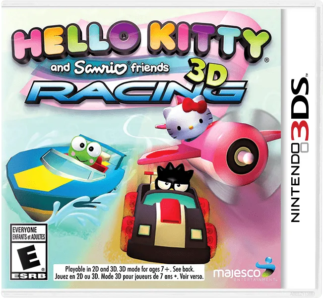 Hello Kitty and Sanrio Friends: 3D Racing box art