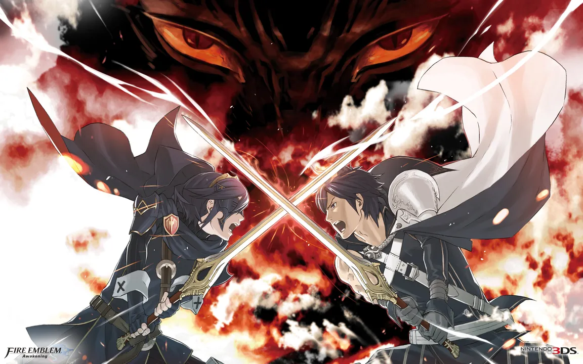Backdrop artwork for Fire Emblem Awakening