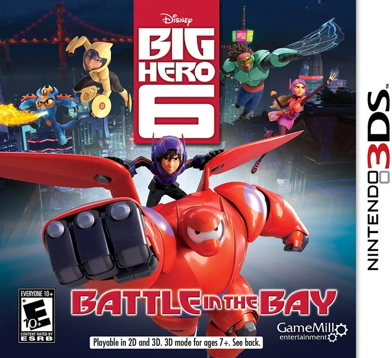Big Hero 6: Battle in the Bay box art