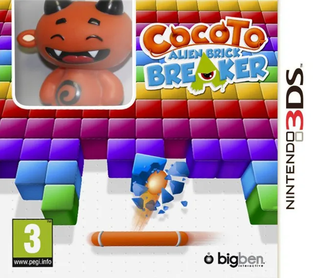 Cocoto: Alien Brick Breaker box art