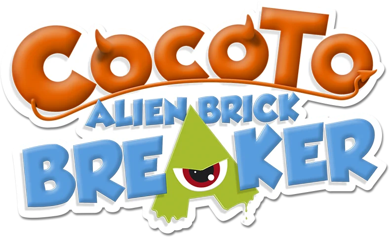 Cocoto: Alien Brick Breaker logo