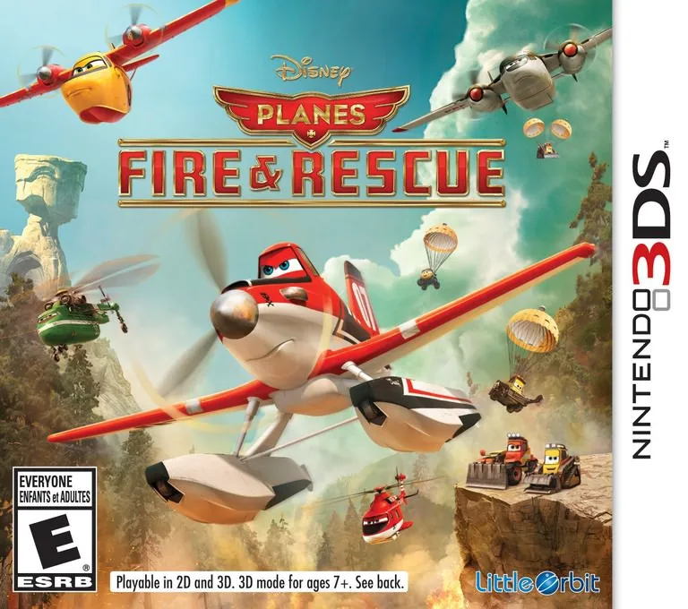 Backdrop artwork for Disney Planes: Fire & Rescue