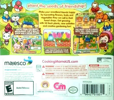 Gardening Mama 2: Forest Friends box back
