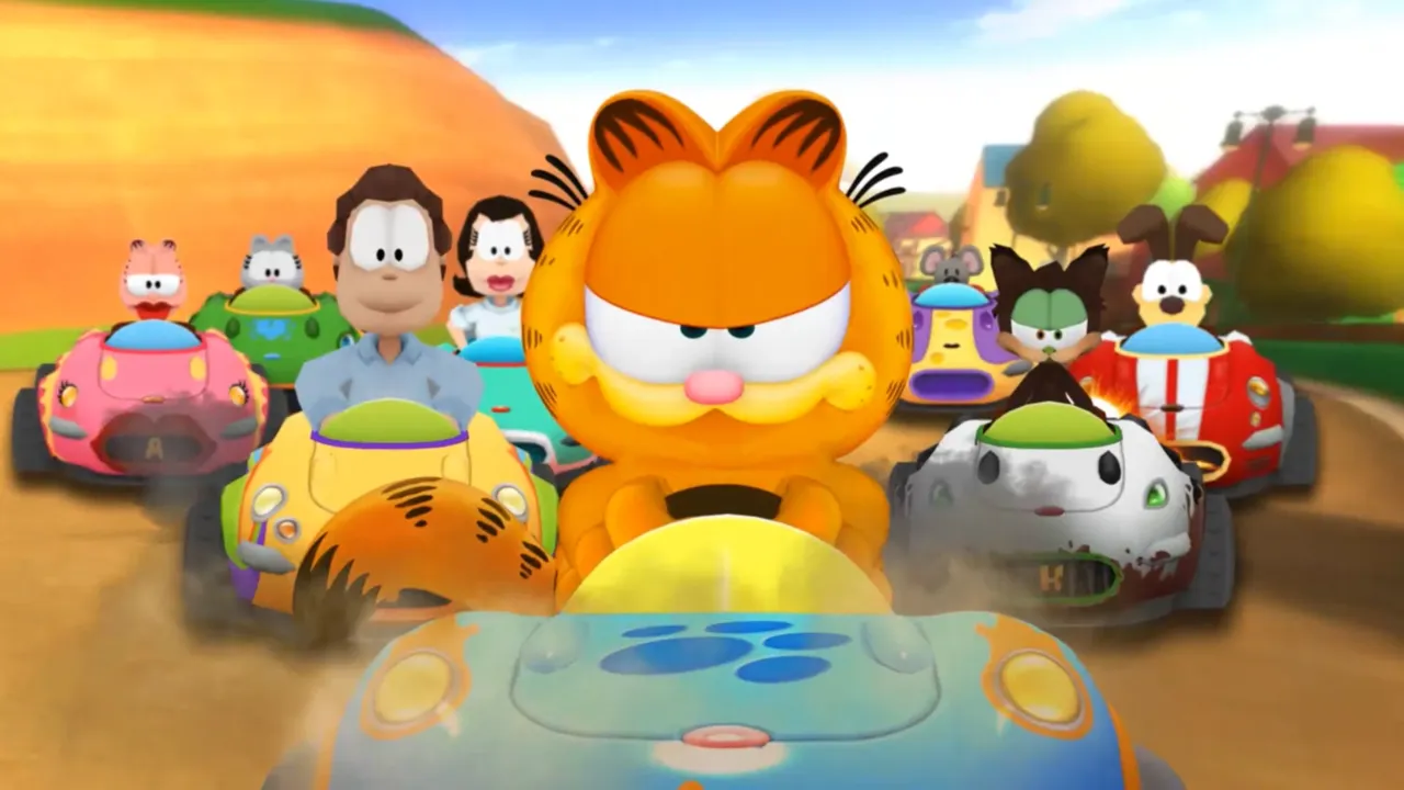 Backdrop artwork for Garfield Kart