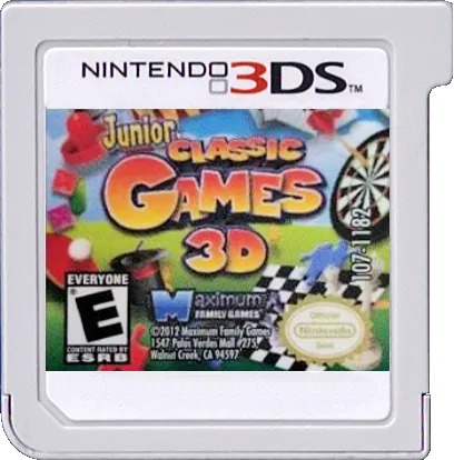 Junior Classic Games 3D cart