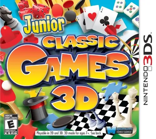 Junior Classic Games 3D box art
