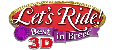 Let's Ride! Best in Breed 3D logo