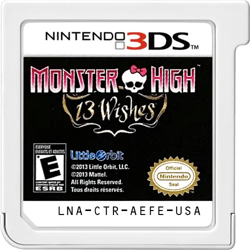 Monster High: 13 Wishes cart