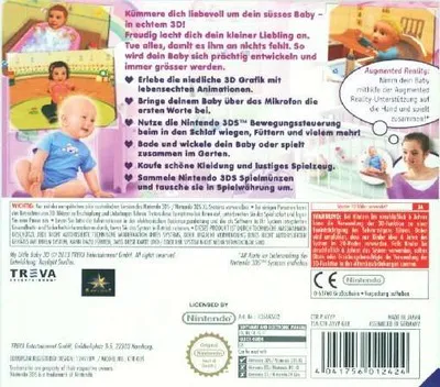 My Little Baby 3D box back